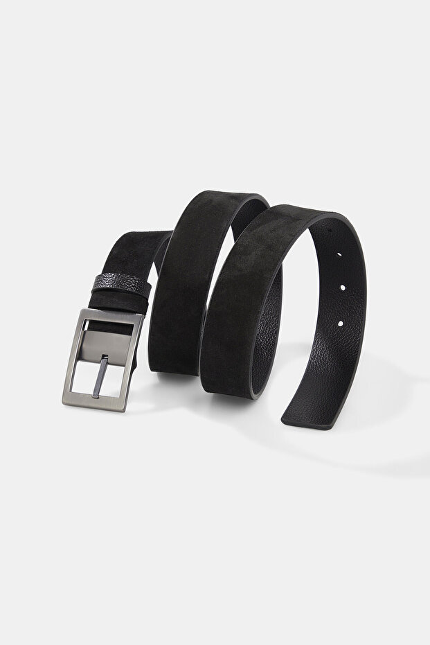 SİYAH DERİ KEMER - 4