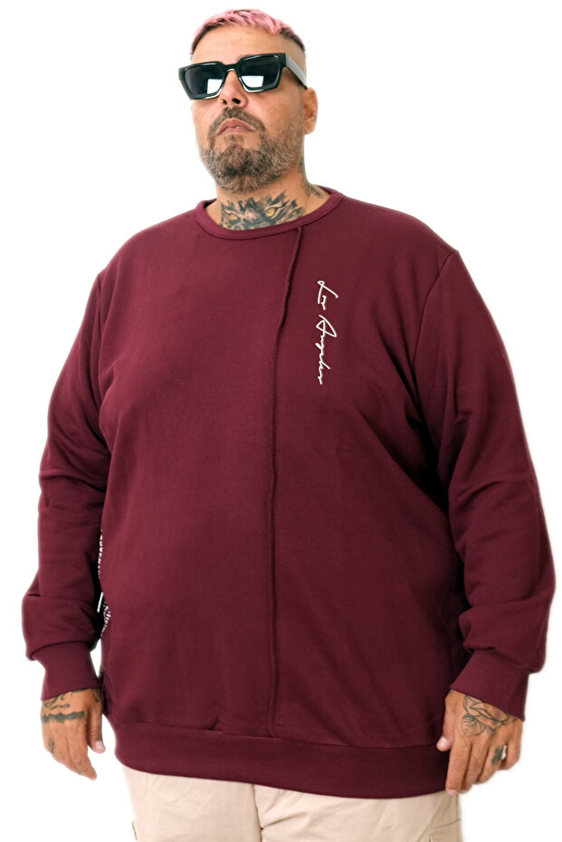 Mode XL Men's Sweat Bike Los Angeles U25816 Plum