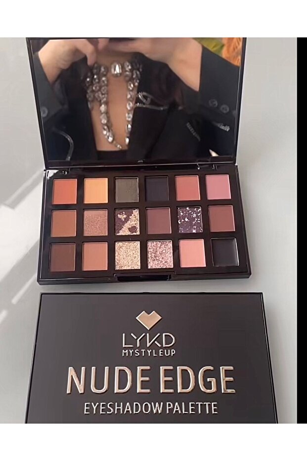 Mystyleup Nude Edge Eyeshadow Palette 18-Pack