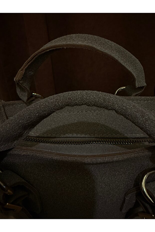 Mini Süet Çapraz Çanta - 6