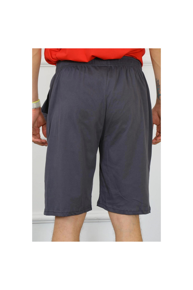 Mi̇ray- Men's Cotton Smoked Capri Pants - 4