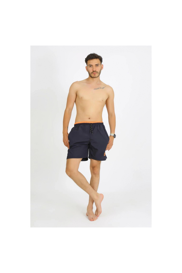 Mi̇ray- Men's Navy Blue Swim Shorts - 6