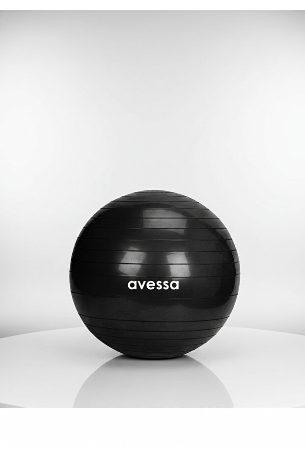 55cm Pilates Ball - Exercise - Yoga - Stretching - Height Increase - Flexibility - Sports - Athletics