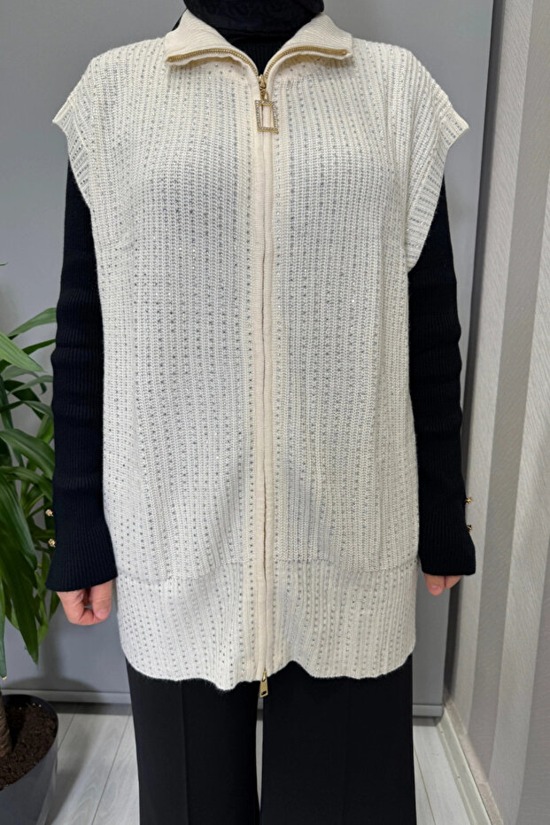 Vest Ecru 26Kgsylk3302 - 4