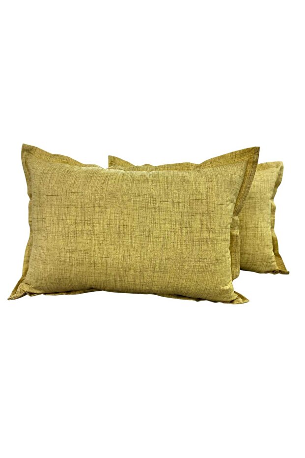 2 Pillow Cases 50x70 with Hidden Zipper