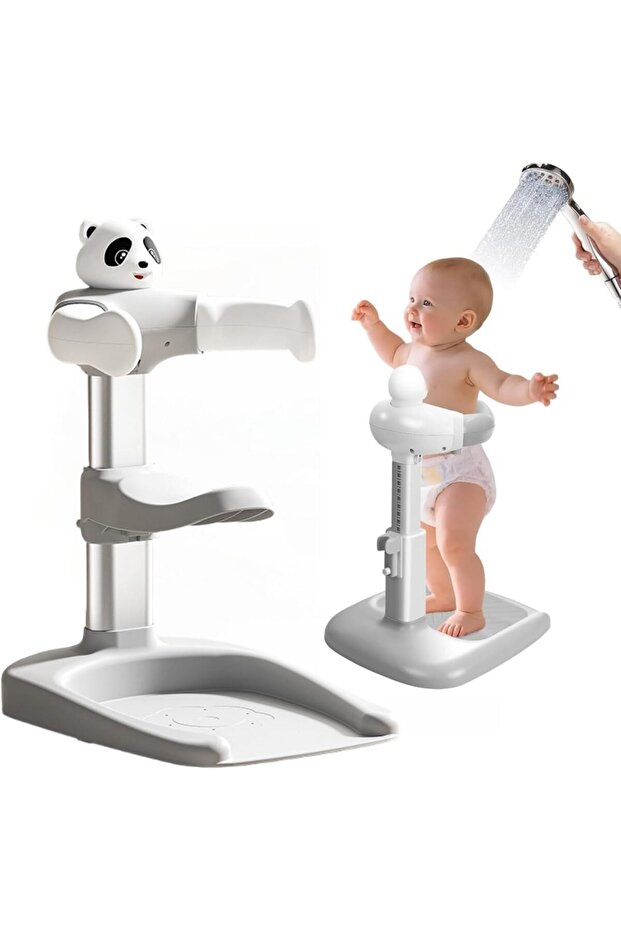 Adjustable Bath Support with Non-Slip Base - 1