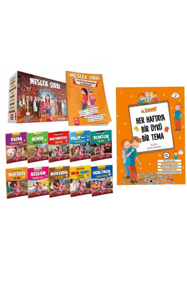Model Child Career Secret Story Set + Reading Comprehension One Story One Theme