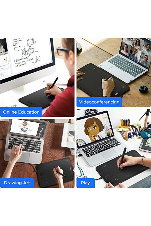 Drawing Tablet,UGEE M808 10x6 Inch, Digital Art Tablet for Drawing, Design, Online Teaching - 7