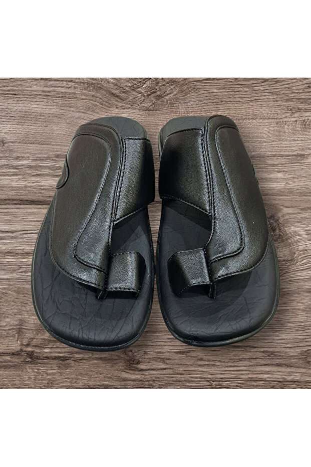 Lida Premium Turkish Leather Sandals, Slip-On, Medical shoes - 2