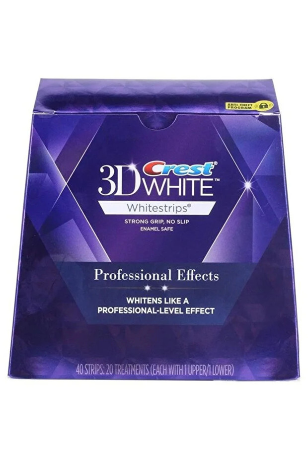 شرائط تبييض الأسنان WhiteStrips Professional Effects، 40 شريطًا / 20 استخدامًا
