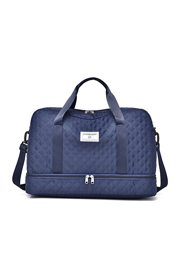 A new travel bag for short trips, featuring separate compartments for dry and wet items, and a separ - 4