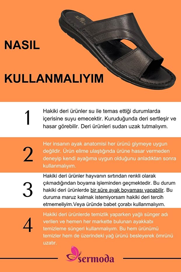 Genuine Real Leather Men's Slippers Light Slippers Leather A Black - 8