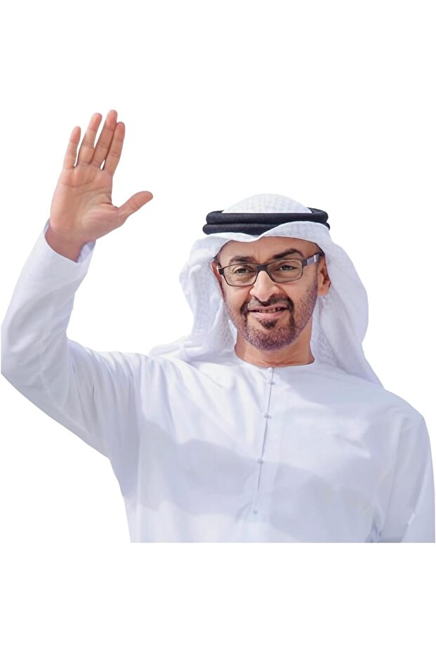 Mohammad Bin Zayed 15 Cm Style Vinyl Sticker – Premium Waterproof Decal for Car, Door, Wall, Lapto