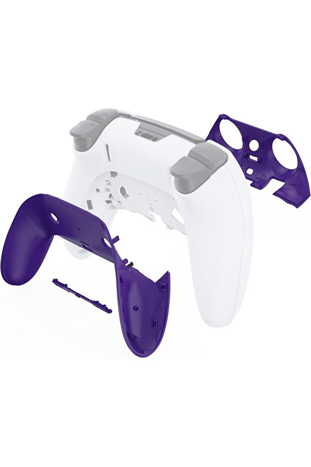 غطاء زخرفي علوي وسفلي متوافق مع وحدة تحكم PS5 Edge - 4