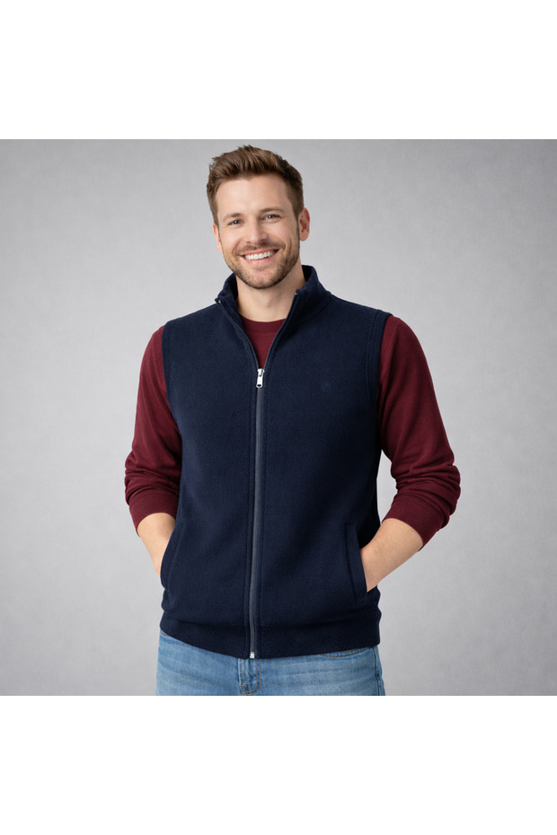 Selanik Örgü Yelek - 1