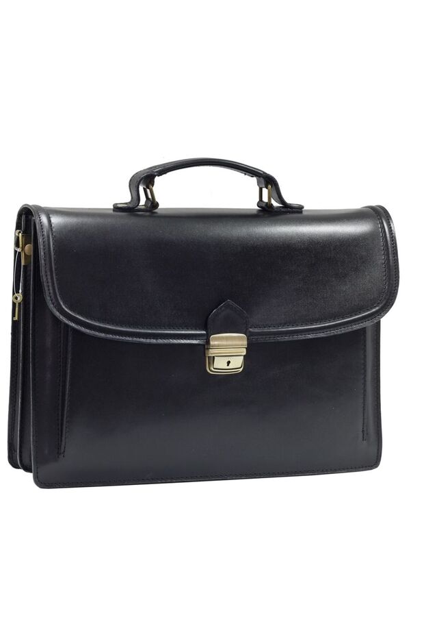 Genuine leather briefcase, S117 - 1