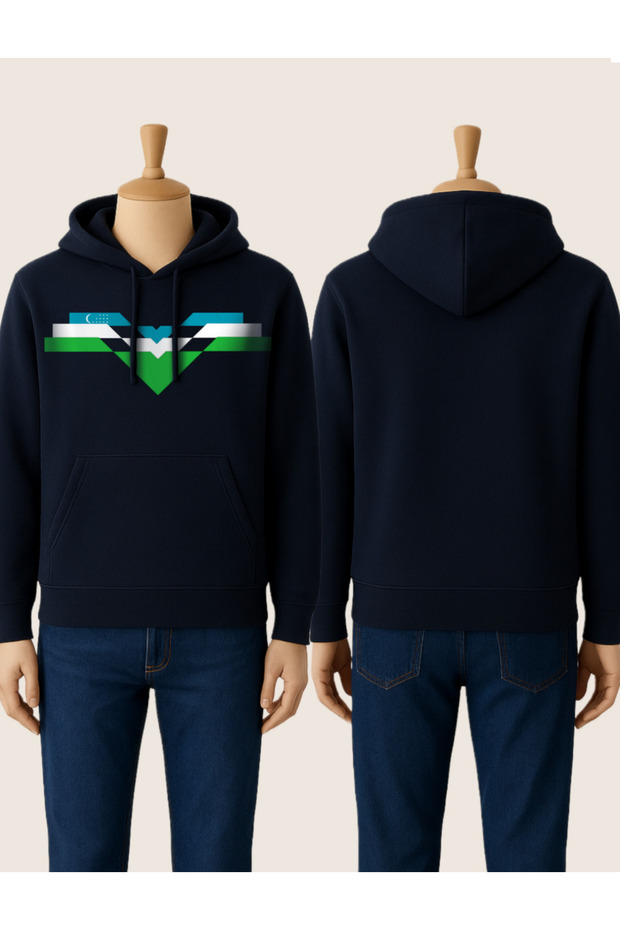 Uzbekistan Uzbekistan Hoodie Fleece - 2