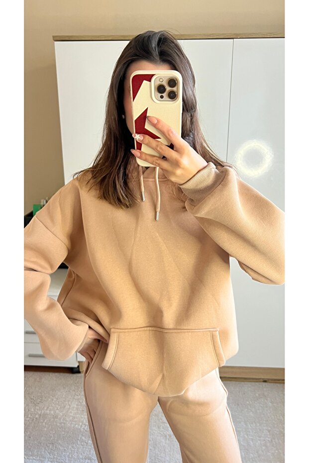 Premium Three Thread Tracksuit with Fleece Inside - 2