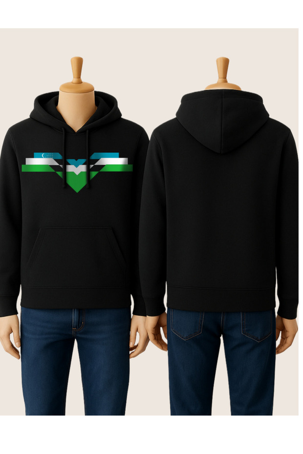 Uzbekistan Uzbekistan Hoodie Fleece - 2