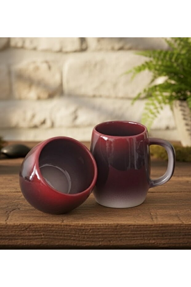 Handmade Ceramic Mug and Sugar Bowl Set, Handcrafted Ceramic Cup and Sugar Bowl Set, Seramik Kupa - 1