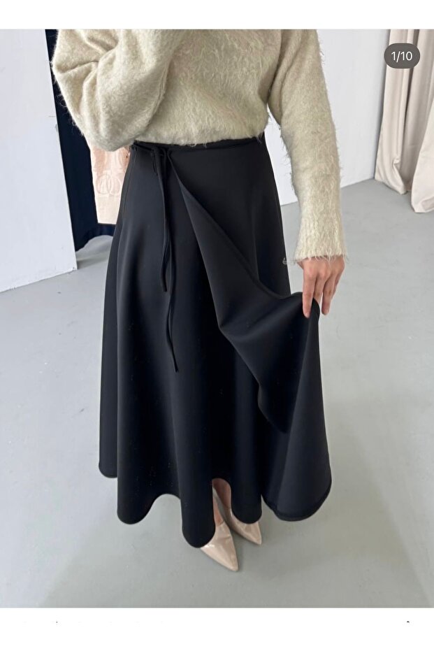 Bağlamalı etek - 1