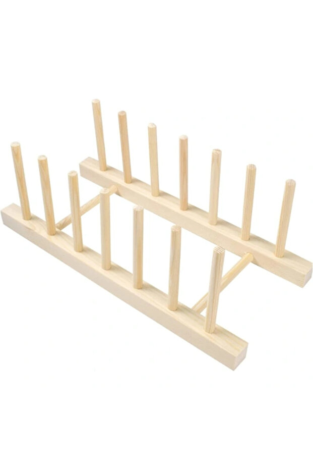 حامل منظم متعدد الأغراض من الخيزران - 1