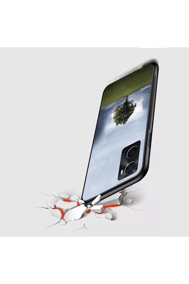 غطاء حماية مطبوع عليه اقتباس/عبارة لهاتف أوبو A76 - 2