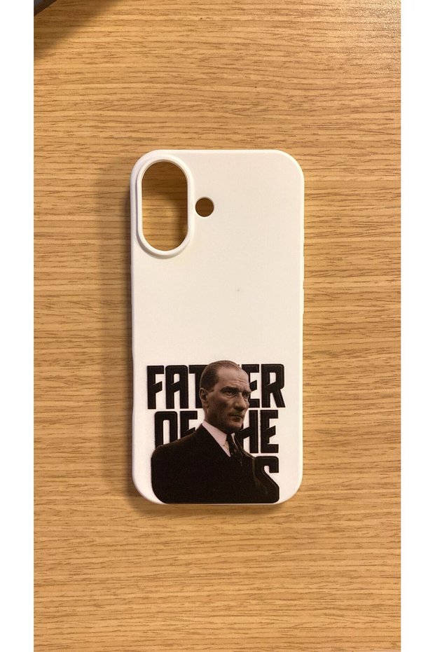 Premium Quality Launch Phone Case with Velvet Interior and Ataturk Pattern Compatible with iPhone 17
