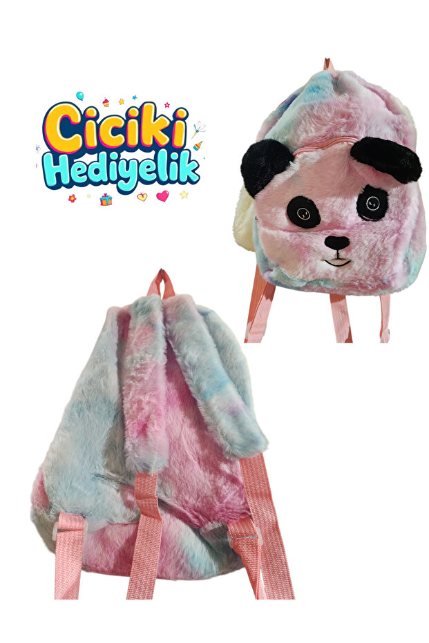 Panda Plush Backpack. - 2