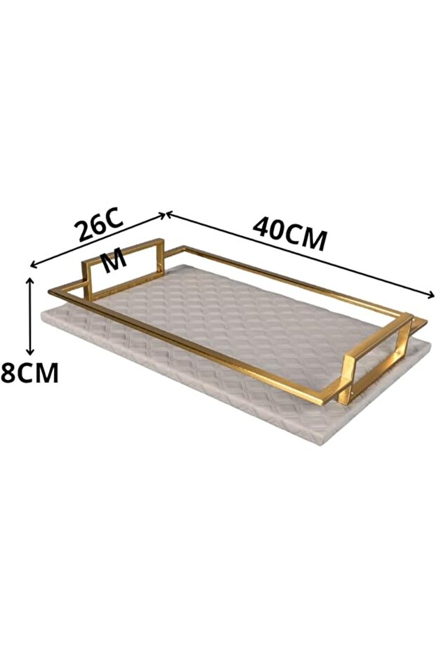 Rectangular Serving Tray 40x26 cm - 4