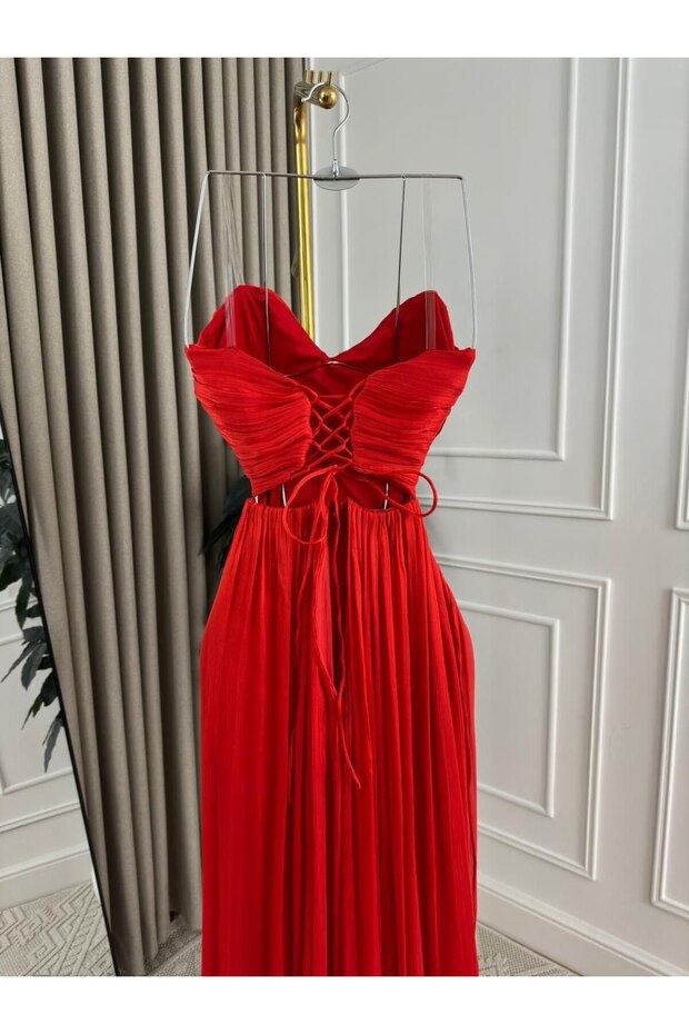 Violet evening dress - 2