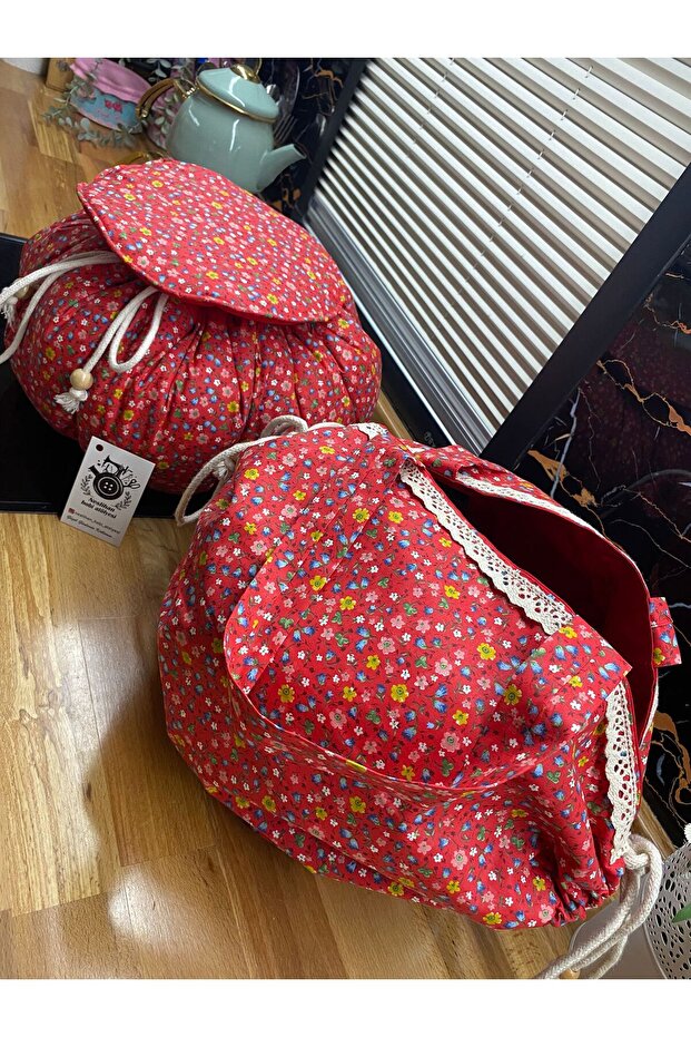 2 product set: yogurt fermenting wrap, cushion, mat, and Pyrex carrying bag for 5 L pots