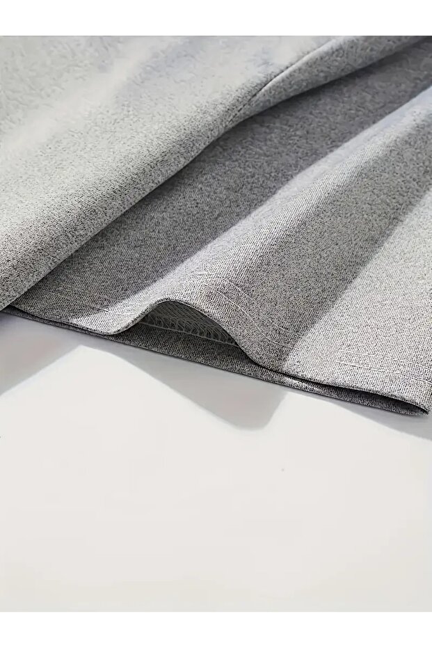 Unisex Mlano Italy Printed Crew Neck Oversized Top and Bottom Set Jogger Cotton Tracksuit Set - 3