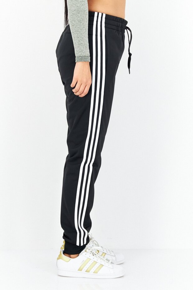 Women Sportswear Fit Brand Logo Training Sweatpants, Black/White - 3