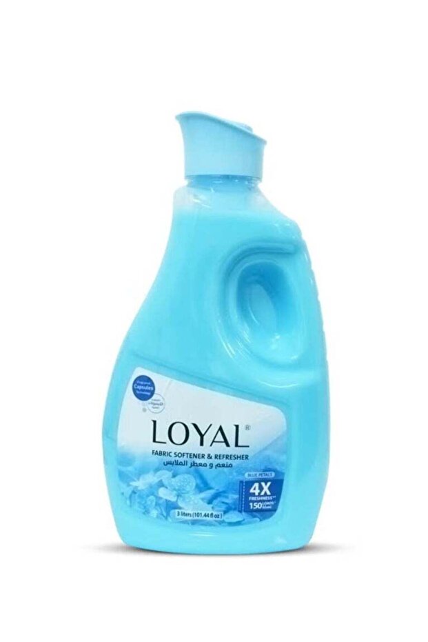 Concentrated Blue Petals Anti-Static Fabric Softener Liquid (3L)