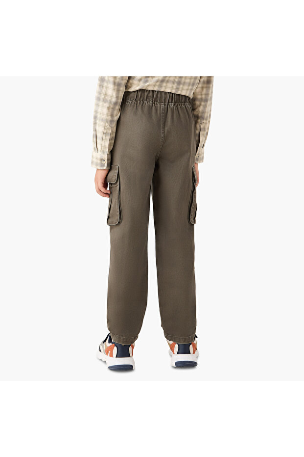 بنطال رياضي سادة مع جيوب - 3