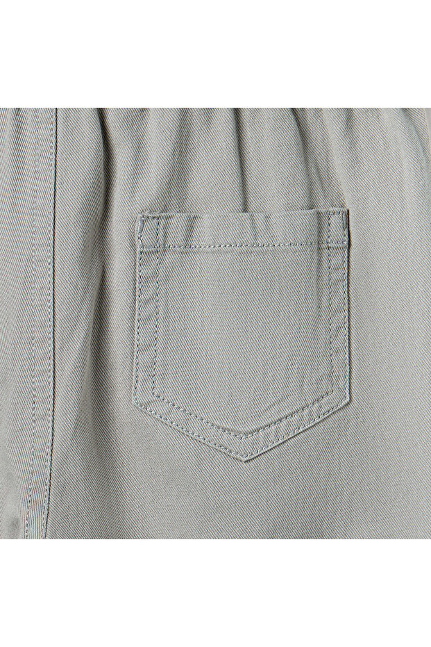 Solid Pants with Pockets - 5