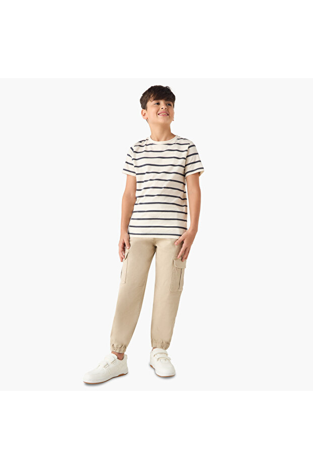 Eligo Solid Joggers with Pockets - 2