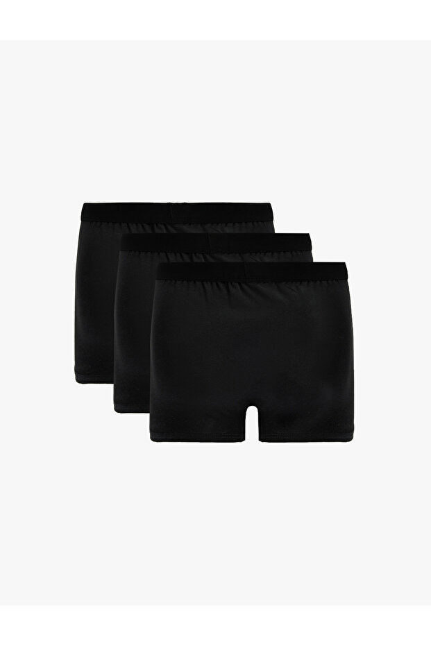 Pamuklu Basic 3'lü Boxer Seti - 2