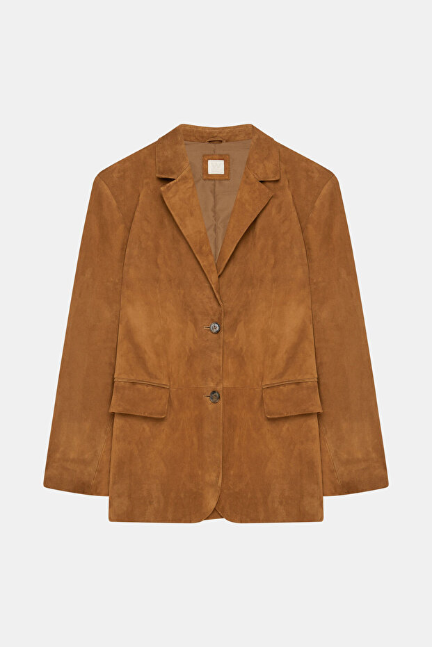 SÜET DERİ CEKET - 1