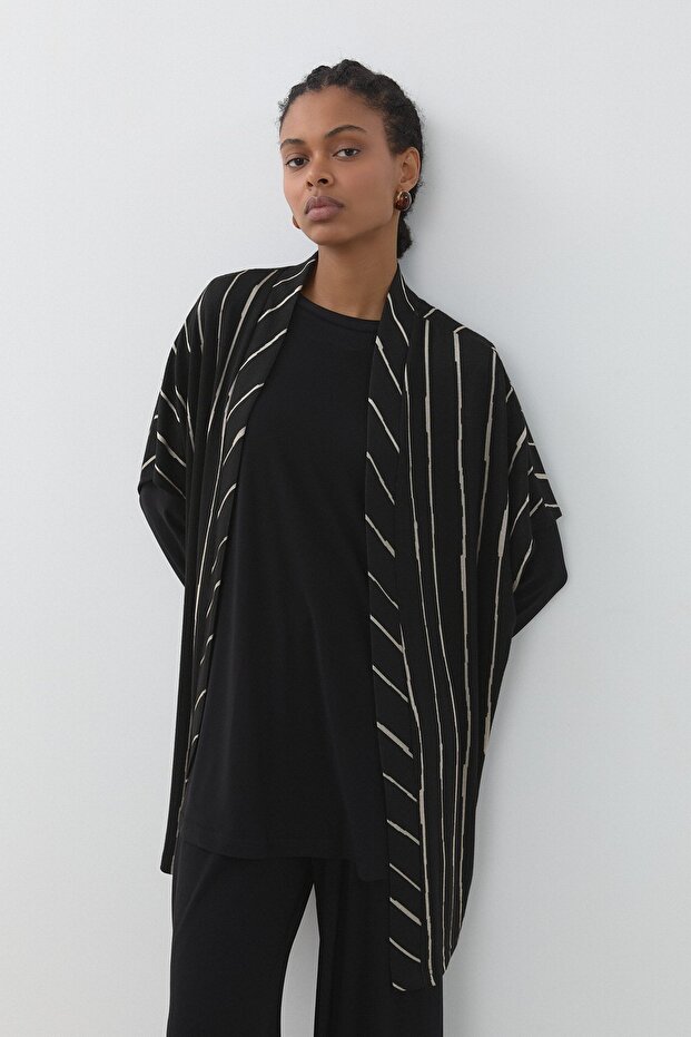 Örme 3 'lü Takım Siyah - 3