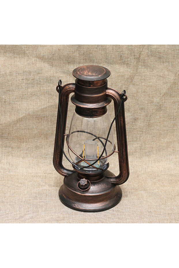 فانوس رمضان تراثي برونزي كبير - 2