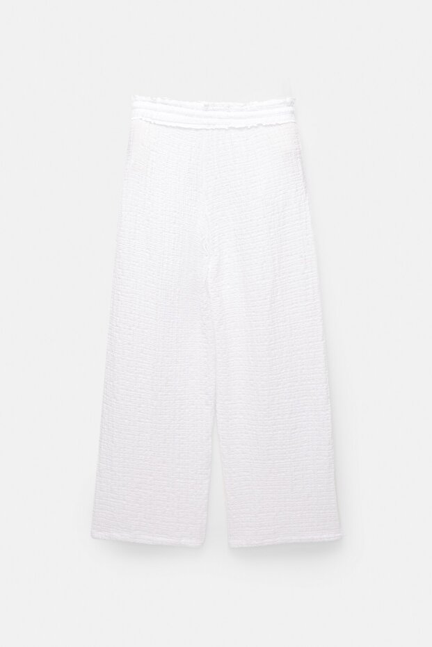 Rustik elastik belli pantolon - 4