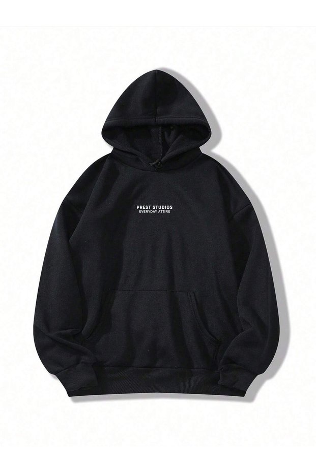 Printed Hooded Sweatshirt