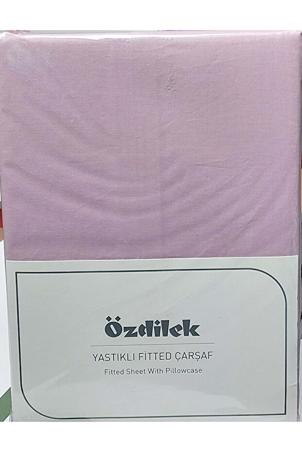 Colourist Fitted Elasticated Single Bed Sheet Set (100X200)-Rose