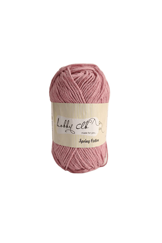 Cotton Amigurumi and Punch Yarn 100 Gr. Light Pink