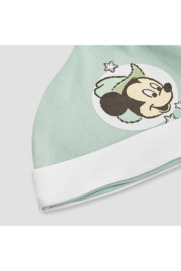 قبعة صوفية مطبوعة بطبعة ميكي ماوس - 4