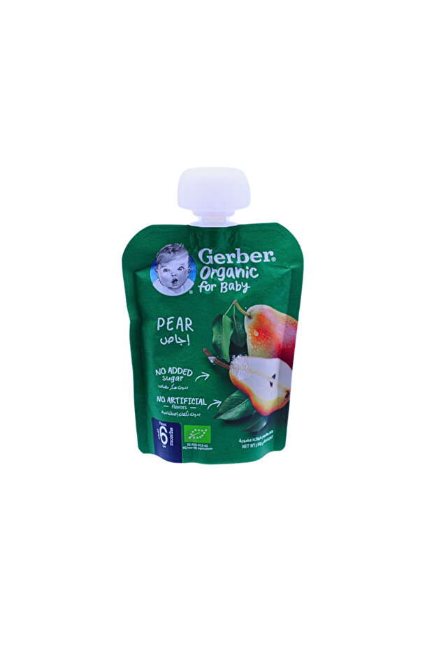 مهروس الكمثرى العضوي للأطفال 6 أشهر 90 غرام