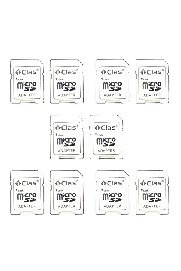 Micro Sd Converter Adapter Blank Converter Micro Sd Adapter 10-Pack - 1