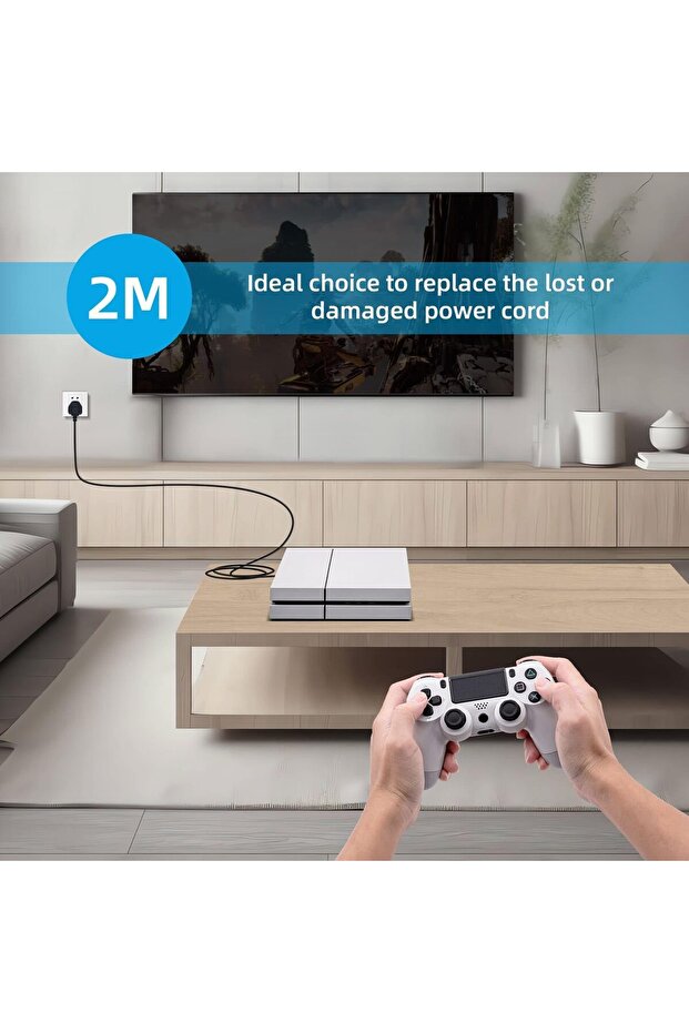 UK Power Cable for PS5/PS4/PS3 - 3